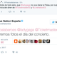 Captura vía @LiveNationES